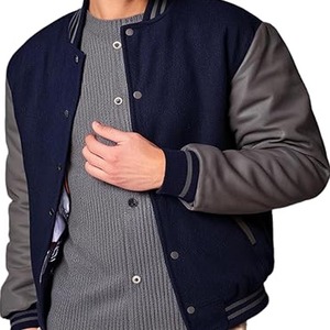 Veste universitaire sur mesure, design personnalisé, vêtements d'hiver en patchwork, veste universitaire - Product Image 1