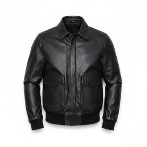 Best Material <b>Leather</b> <b>Jacket</b> New Arrival <b>Leather</b> <b>Jacket</b> Latest Design <b>Leather</b> <b>Jacket</b> For <b>Men</b> - Product Image 1