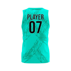Uniformes de Baloncesto Personalizados con Nombre de Equipo, Impresión por Transferencia de Calor, Transpirables, sin Mangas, Cuello en V, Uniformes de Entrenamiento de Baloncesto, Camisetas de Malla - Product Image 5