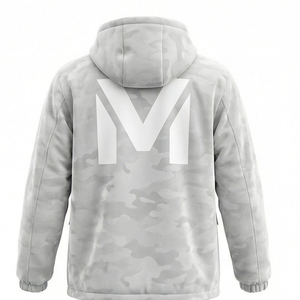 Mens Urban Camouflage Hooded Jacket Multi Pocket Streetwear Outdoor Fashion Premium Breathable Summer <b>Canvas</b> MALUZA INDUSTRIES - Product Image 3