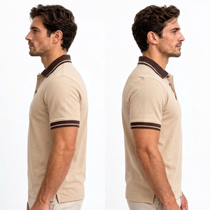 Ropa Polo Personalizada para Hombre, Tejido Transpirable de Primera Calidad, Construcción Ligera, Ajuste Suave y Cómodo, Manga Corta, Moda Casual - Product Image 5