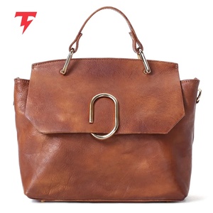Bolso de Mano de Cuero Genuino para Mujer, de Alta Calidad, Cierre de Cremallera, Ecológico, Ligero, Nuevo Estilo, Precio Razonable, Venta al Por Mayor - Product Image 6