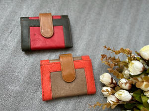 กระเป๋าสตางค์หนังขนาดเล็กสำหรับผู้หญิง,กระเป๋ามีซิปใส่เหรียญกระเป๋าใส่บัตรเครดิตขนาดเล็กแบรนด์หรูสุภาพสตรี - Product Image 4