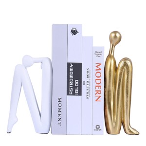 Handcrafted Teak Wood Puzzle <b>Bookends</b> | Wholesale Artisan <b>Bookends</b> - Product Image 4
