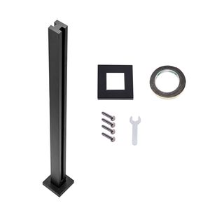 Morsetto per Vetro da 41,34 Pollici di Altezza, Spessore 0,39-0,47 Pollici, Staffa per Ringhiera in Vetro Temperato, Montaggio in Acciaio Inox 304 - Product Image 1