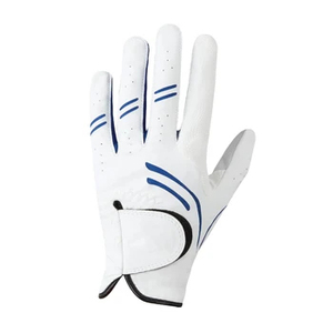 Gant de golf en cuir Cabretta blanc de haute qualité, main droite, antidérapant, à enfiler, unisexe, pour l'entraînement et la protection des mains - Product Image 1