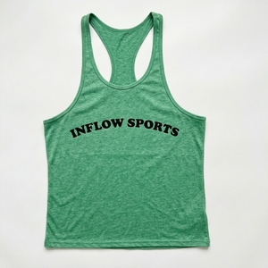 Racer Back <b>Singlet</b> Men's Gym Top Sleeveless Sports Tank Top Cotton Sportswear Casual Tanks - Product Image 2