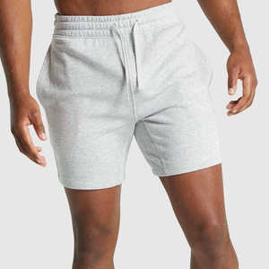 Best Selling High Quality Men's Gym <b>Shorts</b> High Street Style Solid Pattern Quick Dry Breathable Spandex <b>Polyester</b> Customizable - Product Image 1