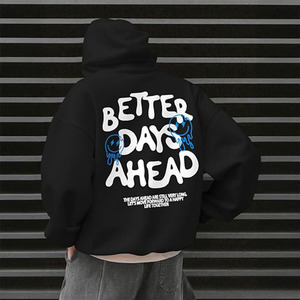 Hoodies for Men Vintage Graphic <b>Y2k</b> Hoodie Inspirational Saying Sweatshirts Casual Streetwear Pullovers <b>Tops</b> - Product Image 3