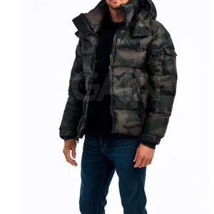 Services OEM, veste d'hiver pour homme en couleur unie, toutes tailles, personnalisable, design respirant et écologique, prix raisonnable - Product Image 3