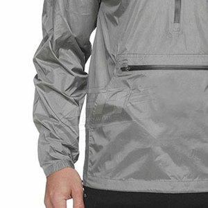 Chaqueta Cortavientos Ligera para Hombre con Media Cremallera, Chaqueta Deportiva para Exteriores con Cremallera, Chaqueta Cortavientos Personalizada para Hombre con Media Cremallera - Product Image 5