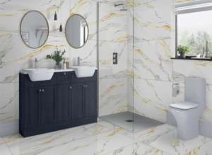 แผ่นพอร์ซเลนสะท้อนแสงสุดหรู ขนาด 800x1600 1200x1800 750x1500 มม. สร้างสรรค์เพื่อพื้นที่อยู่อาศัยระดับพรีเมียมพร้อมพื้นผิวที่สวยงาม - Product Image 6