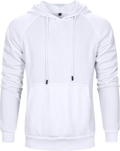 Sweat à capuche décontracté surdimensionné en molleton crocheté 100 % coton de haute qualité pour homme, avec impression en relief de lettres, collection automne - Product Image 6