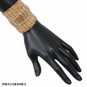 กำไลข้อมือทำมือจากหวายธรรมชาติ Ravyntra: กำไลเส้นใยออร์แกนิกทออย่างยั่งยืน พร้อมดีไซน์งานฝีมือร่วมสมัย - Product Image 3