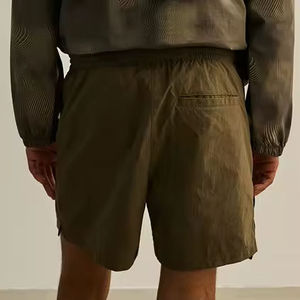 Shorts coupe-vent légers en nylon pour homme, séchage rapide, cargo, techwear, décontractés, pour la plage, avec cordon de serrage et poches - Product Image 2