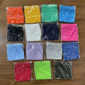 Wholesale Men's Summer Beach Swim Shorts 100% Cotton Anti-UV Breathable Garment Dyed Flock Print Drawstring Closure Mid Waist - Product Image 3