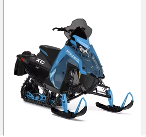 Blue Black XC 137 Sled Recreational Amusement Park <b>Transport</b> Vehicle Ready To Ship Worldwide - Product Image 3