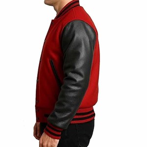 Plus Size Unisex Varsity <b>Jackets</b> for College Custom Logo Cartoon Patchwork Hooded 100% Wool <b>Winter</b> Wholesale - Product Image 2