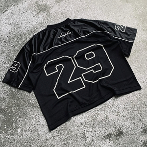 Camiseta Oversize de Malla para Hombre, Jersey de Fútbol Americano Personalizado, Uniforme de Fútbol Americano de Moda al por Mayor - Product Image 4
