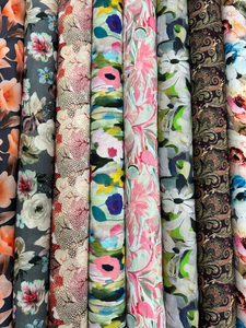 Tela de Poliéster Estampada Digital Premium, Fabricante Personalizado, Textil Suave de Moda para Prendas de Vestir, Marcas de Ropa - Product Image 5