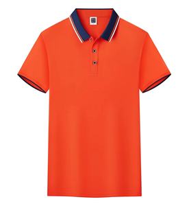 Camisas de Hombre al por Mayor, de Alta Calidad, Ajustadas, de Spandex/Algodón, Sólidas, de Secado Rápido, con Logotipo Personalizado, Manga Corta, Estilo Gótico - Product Image 4