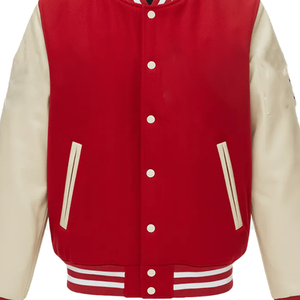 Wool & <b>Leather</b> Varsity <b>Jackets</b> Custom Greek Letterman Varsity <b>Jackets</b> For Sorority Fraternity Streetwear Custom Embroidery - Product Image 4