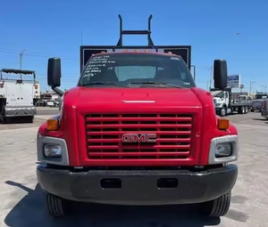 Camión de plataforma plana GMC TopKick C6500 de 20 pies, usado, año 2008, de gran demanda, con transmisión automática Allison de 5 velocidades, listo para exportación. - Product Image 4