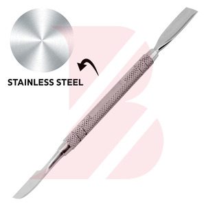 Professional Cuticle Pusher Sharp Blade Dead Skin Remover Stainless Steel Nail Scraper Manicure Tool for Salon Use - Product Image 4