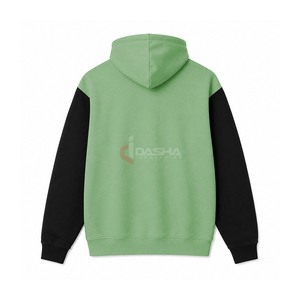 Wholesale Custom Heavyweight Blank Unisex Hoodie Oversized Cotton Fleece Zip Up Custom Logo Design OEM Bulk Low MOQ - Product Image 2