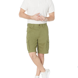 Nouvel Arrivage – Short Cargo Homme Personnalisé en Tissu Oxford Séchage Rapide Respirant avec Logo Imprimé Numérique Spandex/Coton et Boutons - Product Image 2
