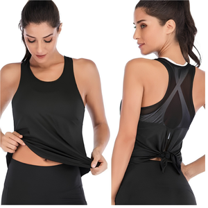 Chaleco Deportivo para Entrenamiento, Running y Gimnasio, Transpirable, Ligero, de Secado Rápido, Tejido en 100% Algodón Orgánico - Product Image 4