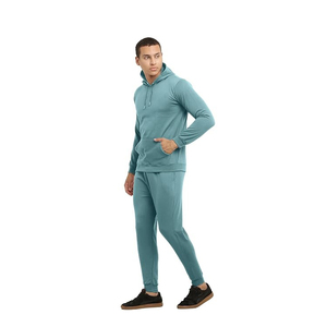 Conjunto Deportivo Oversize para Hombre, Sudadera con Capucha y Pantalones de Chándal, 490 GSM, Felpa de Algodón Gruesa, Estilo Urbano, OEM, Marca Privada - Product Image 3