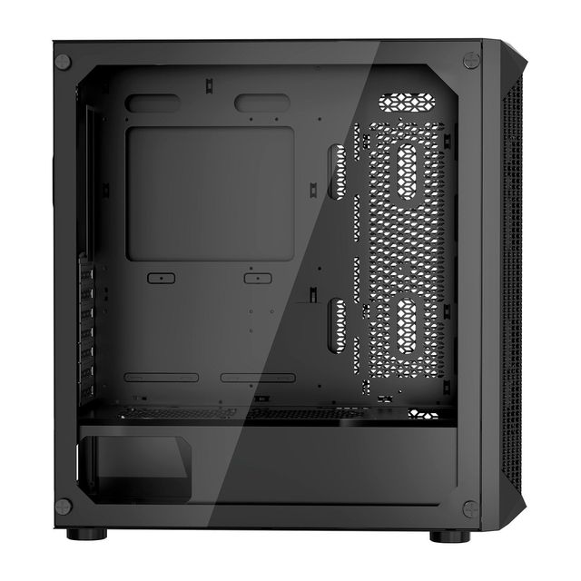 High-Airflow Full-Tower PC Gaming Case 3 X 140mm PWM Fans Cable Management Magnetic Dust Filter Computer Case High Airflow Panel