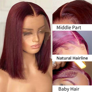 Vente en gros de cheveux humains vietnamiens Perruques à fermeture droite en os 180% densité pleine taille Super Double dessiné Transparent pour les femmes noires - Product Image 4