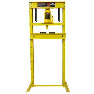 Pressa Idraulica da Officina da 20 Tonnellate per Piegare, Raddrizzare, Installare Cuscinetti, Giunti Universali, Giunti Sferici, Pulegge - Parti Incluse - Product Image 2