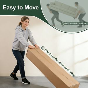 Divano a U Senza Struttura in Velluto Morbido, Design Trapuntato, Spugna ad Alta Densità 32D, Base Ergonomica, Nessun Montaggio Richiesto, per Soggiorno - Product Image 6