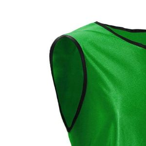 Chaleco Deportivo Unisex Adulto con Cuello en V, de Secado Rápido, en Poliéster Verde INDEX - Product Image 2