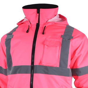 <b>Lightweight</b> Reflective <b>Jacket</b> for Men and Women High Visibility Outdoor Workwear - Product Image 6