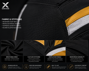 Tenues de football américain personnalisées X, ensemble maillot et short d'équipe, vêtements de sport performants à séchage rapide pour tous les âges, OEM - Product Image 2