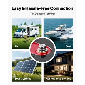 Confezione da 2 Batterie LiFePO4 12V 280Ah, 15000 Cicli, Ciclo Profondo, Litio Ferro Fosfato, Basse Temperature, Pro per Accumulo Energetico Domestico - Product Image 6