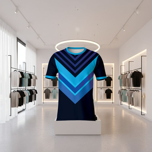 Camiseta Premium Casual Ecológica de Secado Rápido de Poliéster Sublimado con Mangas Cortas para Logotipo y Diseño Personalizados - Product Image 2