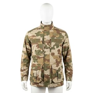 Chaqueta de Caza y Trabajo con Diseño Nuevo, Estampado por Sublimación con Patrón Realista de Árboles, Cuello Alto, Bolsillos con Cremallera, Talla Grande - Product Image 1