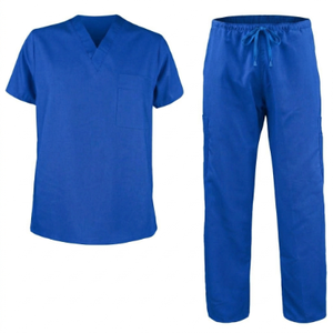 Ensembles de blouses médicales en spandex personnalisables avec logo, uniformes extensibles pour infirmières, combinaisons pour personnel médical d'hôpital et de spa - Product Image 4
