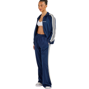 <b>Womens</b> Full Zip Stand Collar Tracksuit Set Wide Leg Trousers Elastic Waist Two Piece <b>Lounge</b> Travel Streetwear Breathable - Product Image 1