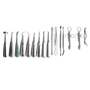 Ensemble d'instruments d'extraction dentaire manuels en acier inoxydable de qualité supérieure, 53 pièces |   Kit d'élevateurs et forceps pour chirurgie buccale CE ISO par Grip Surgical - Product Image 2
