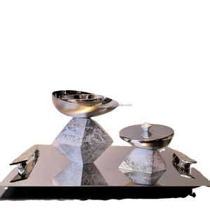 Ensemble de porte-bakhoor en acier religieux de luxe, brûleur d'encens haut de gamme avec parfum de fraise pour cadeaux par Zh Traders - Product Image 4