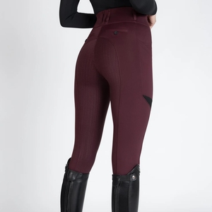 High Quality 4-way Stretch Horse Riding Breeches <b>Leggings</b> Tights <b>Equestrian</b> Wear Pants on Technical Fabric with Soft Feel - Product Image 2