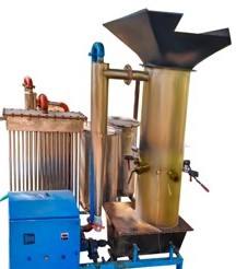 100 kW de capacidad Semiautomática Downdraft Modelo independiente Equipo de gasificación de biomasa súper eficiente Energía renovable SYNGAS - Product Image 5