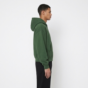 Sweat à capuche unisexe oversize zippé pour l'hiver, style streetwear, en mélange polyester/coton 300 g/m², épais, vierge, à épaules tombantes, imprimé numérique - Product Image 3
