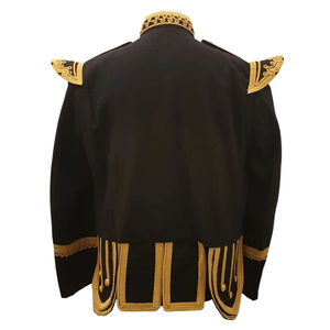 เสื้อโค้ทแบ็กพิเปอร์และกลองชุดประจำชาติสก็อตขายดีที่สุด ปรับแต่งได้ เสื้อแจ็คเก็ตดับเบิ้ลสำหรับนักดนตรีแบ็กพิเปอร์และกลองชุดประจำชาติสก็อตสำหรับฤดูหนาว - Product Image 4